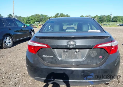 2016 Toyota Corolla S Plus from USA, damaged, VIN 2T1BURHE7GC677953
